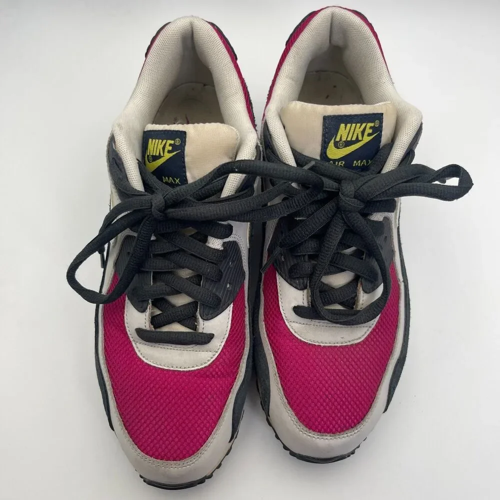 Nike Air Max 90‎ Fuchsia 325213-606 Sneakers Womens 11 Running Shoes